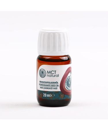 MCT Natural Pomegranate Kernel Oil 20ml | 100% Natural Essential & Massage Oil | Aromatherapy for Itching Relief - Buy Online on GoSupps.com