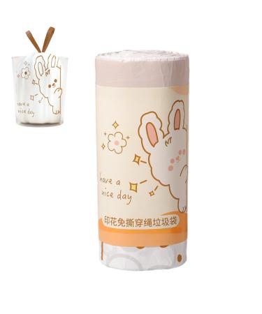Small Trash Bags Drawstring Garbage Bags | Thick Kitchen Trash Bag for Home Bedroom Garden Waste Bin Fulenyi 60pcs