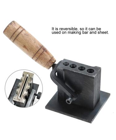 Reversible Wire Plate Adjustable Ingot Mold for Melting and Casting - Ideal for Gold, Silver, Copper, Aluminum, Brass - Precious Metals Jewelry Making Tools - Buy Online on GoSupps.com