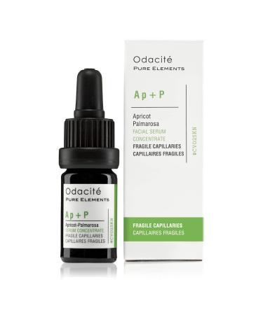 Odacit  Anti Aging Serum Concentrate with Apricot and Palmarosa - For Fragile Capillaries - Ultra-Soothing Facial Serum for Fragile Skin  Redness & Healthy Looking Skin - 0.17 Fl. Oz