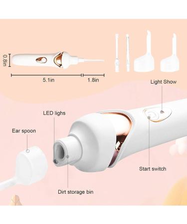 LED Ear Wax Removal Kit with Safe & Soft Tools - White | Earwax Remover for Adults & Children - Buy Online on GoSupps.com