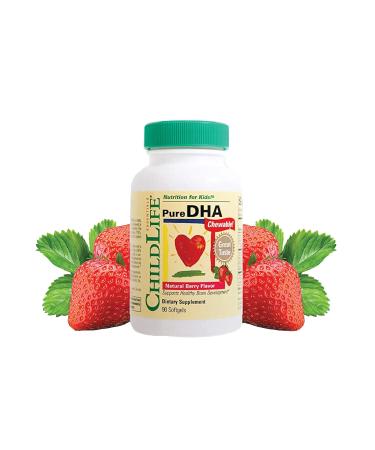 ChildLife Essentials Pure Dha for Infants, Babys, Kids, Toddlers, Children, and Teens Soft Gel Capsules, 90 Count - Buy Online on GoSupps.com