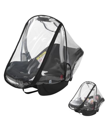 Rain protection for baby seats comfort rain protection baby seat baby car seat rain protection universal rain cover for baby seats transparent baby car seat rain protection with ventilation and zipper