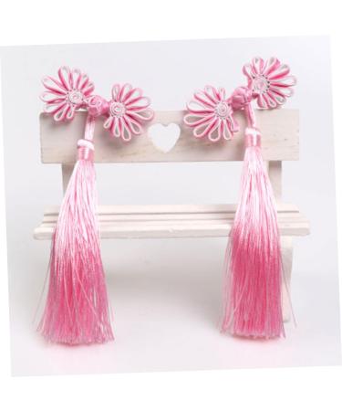 FRCOLOR 2 Pairs Kids Hairpin for New Year Party Hair Clip Tassels Barrettes Chinese New Year Hair Clips Children Hairpin Kids Barrettes for Hair Chinese Knot Japanese-style Baby - Buy Online on GoSupps.com