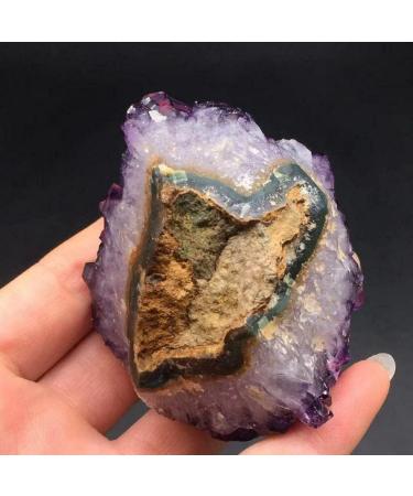 Amethyst Stone Natural Uruguay Amethyst Cluster PointSpecimen Decoration 145g ningxiao - Buy Online on GoSupps.com