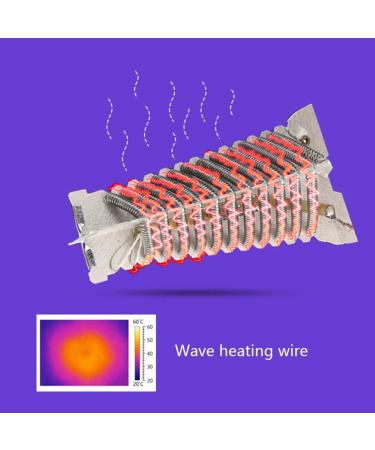 Professional Hair Dryer 900W Powerful Folding Travel Hair Dryer Portable Cordless Fast Silent Hair Dryer Suitable for Family Men and Women - Buy Online on GoSupps.com