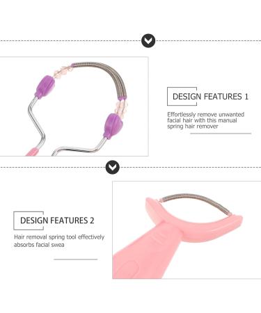 2 pi ces pilateur Facial Manuel Ressort pour Femme Outil Pr cis pilation des Poils Du Visage L vre Absorbant la Transpiration pour Peau et Nette - Buy Online on GoSupps.com