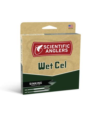 Scientific Anglers WetCel Sink Tip Fly Line Green / Charcoal WF7F/S