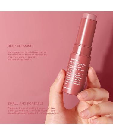 Joyeee 2 Pack Makeup Remover Balm Stick Lash Cream Remover Double Cleansing for Waterproof Makeup Balm to Oil to Milk Gentle Formula for Natural Eyelashes and All Skin Type 0.24 Ounce/7g #06 2 Pack Makeup Cleansing Blam Stick - Buy Online on GoSupps.com