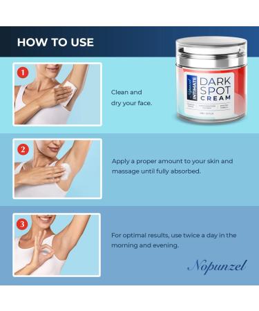 NOPUNZEL Dark Spot Remover Cream | Hyperpigmentation Treatment for Body | Armpit, Neck, Knees & Private Parts | Instant Results & Moisturizing Formula - Buy Online on GoSupps.com