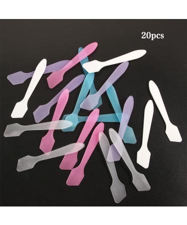 Buy 100pcs Leadigol Cosmetic Spatula - Perfect for Makeup & Face Masks | Ideal Mini Spoon for DIY Mixing & Sampling - Buy Online on GoSupps.com