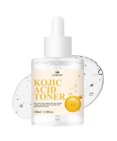 Kojic Acid Face Serum, Deep Moisturizing, Brighten Face, Firm Pores, Reduce Fine Lines on Face, Even Skin Tone, Moisturizer for Dry, Dull,
