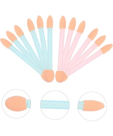 Balacoo 24pcs Eye Shadow Sticks Cosmetic Eye Women Eyeshadow Brush Set Miss Accessories Double Head - Buy Online on GoSupps.com