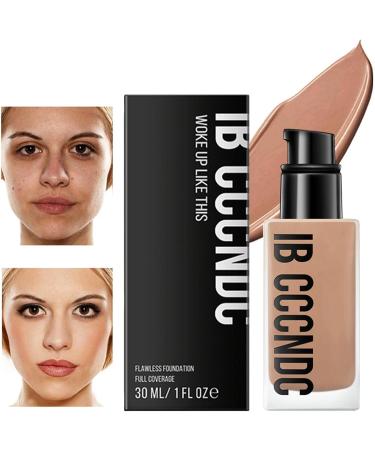 Foundation Full Coverage Lightweight Water Gel Formula Makeup Cream Full coverage liquid foundation for women and girls spots skin coverage eyes Skuda - Buy Online on GoSupps.com