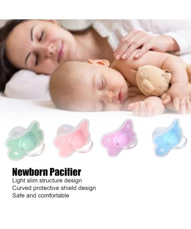 Premium Pacifiers for Newborns - 4 Pack Binkies Lightweight & Comfortable Safe & Reliable Lovely Shape - Buy Online on GoSupps.com