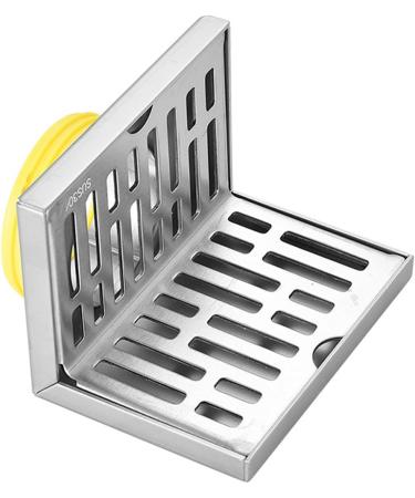 Anti-wear L Stainless Steel Bathroom Tile Insert Floor Drainer Square Corner Floor Drain Wall Corner Floor Drain Square Corner Floor Drain Wall Corner Floor Drain - Buy Online on GoSupps.com