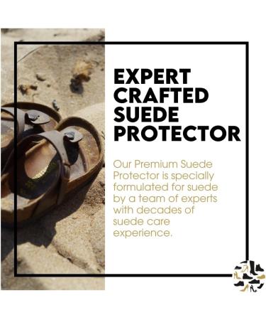 Suede Protector Spray 125ml | Long Lasting Water & Stain Resistance | For Dress Shoes, Trainers, Boots, Heels, Sandals - Buy Online on GoSupps.com
