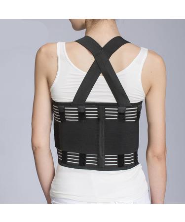 Thorax Support Broken Rib Brace Adjustable Protective Chest Belt Rib Brace Rib Breathable Elastic For Broken Rib (Double Straps L) - Buy Online on GoSupps.com