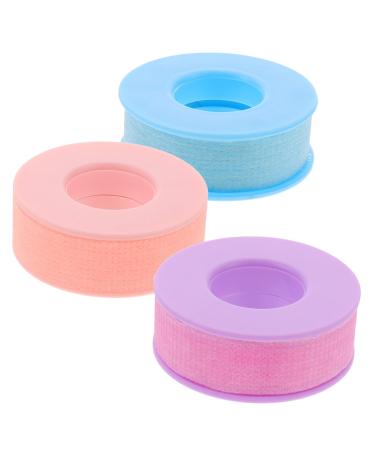 FOMIYES 12 Rolls Eyelash Tape Grafting Eyelash Tool Colorful Eyeshadow Lash Extension Auxiliary Tool Eyeliner Lash Glue Rings Breathable Lash Tape Non-woven Fabric Dispenser Microporous - Buy Online on GoSupps.com