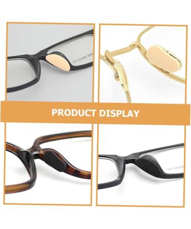 Coolhiya Self-Adhesive Silicone Nose Pads for Glasses | 40 Leaves Replacement Nasal Pads | Comfortable & Durable Eyewear Repair Parts - Buy Online on GoSupps.com