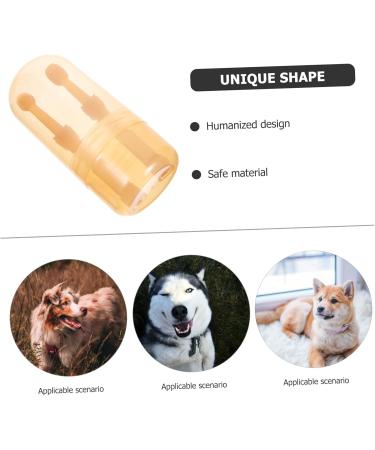 INOOMP 1 Set Pet Toothbrush Dog Toothbrush and Toothpaste Puppy Toothbrush Dog Handheld Toothbrush Single-head Brush Pet Oral Toothbrush Dog Brush Teeth Single-head Toothbrush Pet Brush - Buy Online on GoSupps.com