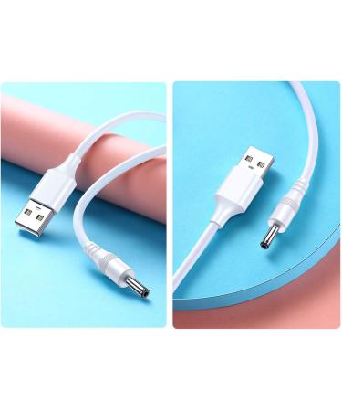 2 Pack Replacement Charger Cord for FOREO Luna Series Facial Cleanser Luna/Luna 2 / Luna Mini 2 / Luna go/Luna Luxe Fairywill/KIPOZI Sonic Electric Toothbrush Replacement USB Charger Cable - Buy Online on GoSupps.com