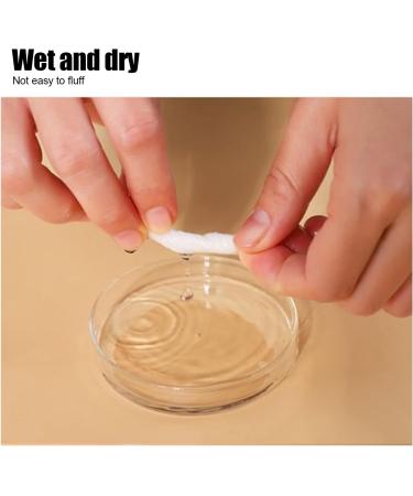 1600pcs Disposable Makeup Remover Cotton Pads - Soft Thickened Wet Compress for Face Eyelash Nail & Lip Care | Perfect for Daily Skincare - Buy Online on GoSupps.com