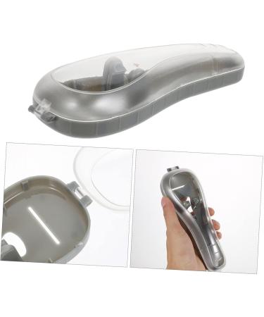 Doitool Box Razor Storage - Mass Hair Razor Organizer & Protective Cover for Men | Gift Trimmer for Male Razors - StK 16.5x6x3.5cm Gray - Buy Online on GoSupps.com