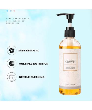 Anti Mite Shower 260ml Exfoliate Shower Gel Anti Mite Acid Moisturizing Body Wash Unisex Body Care Exfoliate Shower Gel for Women and Men - Buy Online on GoSupps.com