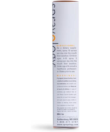 Sprayology Everyday Multi - All-Natural Vegan Multivitamin with Vitamin B Complex | Gluten-Free & Lactose Free | 30 Day Supply - 2.0 fl oz - Buy Online on GoSupps.com