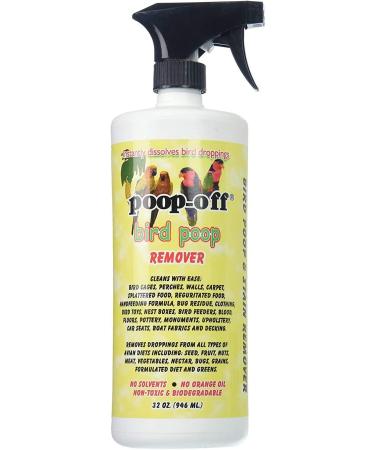 Poop-Off Bird Poop Remover Sprayer 32oz - Pack of 2 - Buy Online on GoSupps.com
