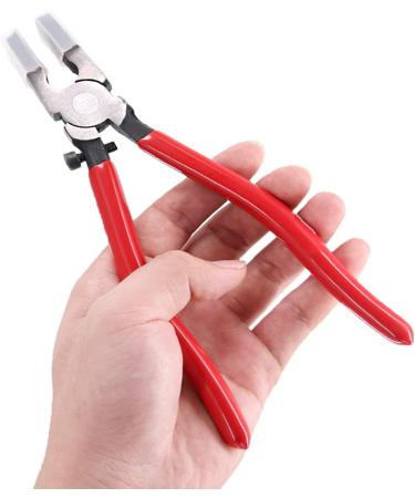 8 Inch Key Fob Pliers with Rubber Tips for Key Fob Hardware and Stained Glass Work - Buy Online on GoSupps.com