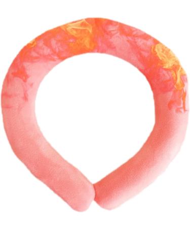Shop Rosixehird Ergonomic Neck Heating Collar - Comfortable Leak-Proof Reusable Neck Warmer for Winter Sports & Walking - Pink - Buy Online on GoSupps.com