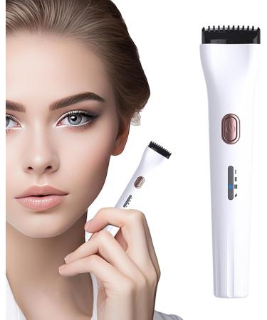 Heated Eyelash Curler Heated Eyelash Curling Wand Electric Eyelash Curler Heated with Large-Capacity Battery and Usb Type-C Interface Women Natural Eyebrows Eyelash Curler for Long-Lasting White - Buy Online on GoSupps.com