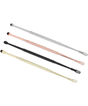 Earwax Removal Kit 4 Colors Stainless Steel Double Head Ear Spoon 360 Spiral Earwax Remover Cleaning Tool for Earwax Removal - Buy Online on GoSupps.com