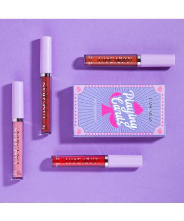 4-Part Matt Lipstick Set | Velvety Liquid Lipstick & Naked Lip Gloss Kit | Waterproof & Long-Lasting Makeup - Buy Online on GoSupps.com