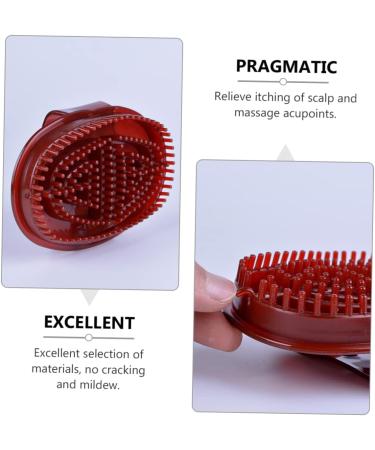 LIFKOME 3Pcs Multifunctional Hair Washing Brush With Massage Function For Improved Blood Circulation Comfortable Bathing Experience Glove Design Soft Firm Scalp - Buy Online on GoSupps.com