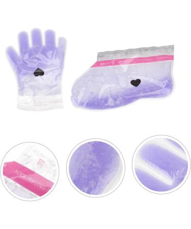 Ipetboom 2paires Couvre- Et Cire De Paraffine Lavande Pour Soins Nourrissants Des Et R utilisable Pour Spa Et - Buy Online on GoSupps.com