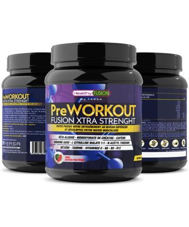 Powerful Pure Pre-Workout with Beta Alanine L-Arginine AAKG Creatine Caffeine Taurine | Improves Physical Performance | Promotes Muscle Growth | 300g - Buy Online on GoSupps.com