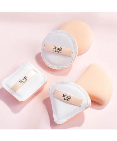 Soft Sponge Prevents Snagging Skin Friendly Powder Puff for Salon Home Travel with Sponge Material and Wide Application (Round (Bagged)) - Buy Online on GoSupps.com