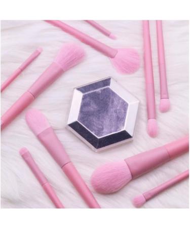OXOAMP Makeup Brush 13 Pieces Pink Makeup Brush Non irritating Synthetic Fiber Eyeshadow Brush Foundation Brushes - Buy Online on GoSupps.com