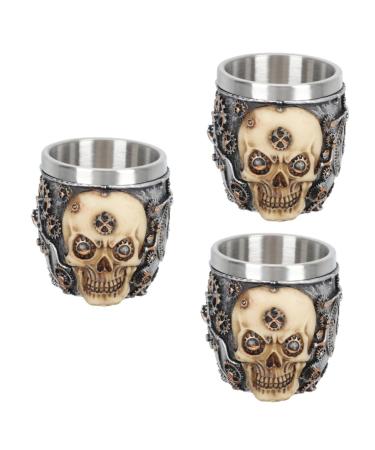 Subsofan 3 piece of soap shell men's rasier cream men's rasing soap men's rasier cream beard-rasis set Razi bowl shaved head shaved creme cup shallow cleaning foams bowl 8.5x7cmx3pcs different colors x 3 pieces