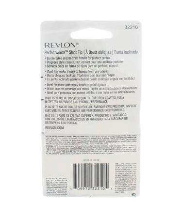 Revlon Perfectweeze Tweezer - Slant Tip - Pack of 3 - Buy Online on GoSupps.com
