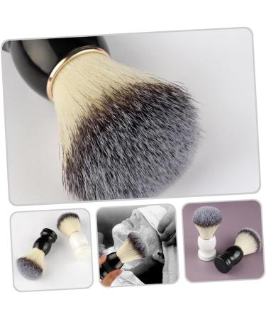 Magiclulu 10 STK Manual Razor Brush - Sustainable Mustache & Beard Cleaning Accessories for Men | Multi-Purpose Wood Handle Razor Brush for Households - Buy Online on GoSupps.com