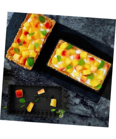 Alipis 6 Pcs Living Bottom Baking Mold Aluminum Bread Baking Pan Bread Baking Mold False Bottom Bakeware 11.5X6.2X2CMx3pcs Black 1x3pcs - Buy Online on GoSupps.com