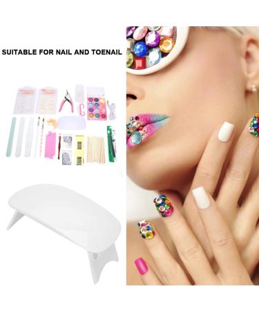 Complete Gel Nail Polish Kit - DIY Manicure Tools Accessories & UV LED Dryer for Perfect Nails - Buy Online on GoSupps.com