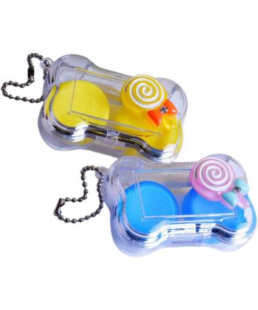 Buy Healvian Travel Contact Lens Case - Portable & Compact Lens Container for Safe Storage - Buy Online on GoSupps.com
