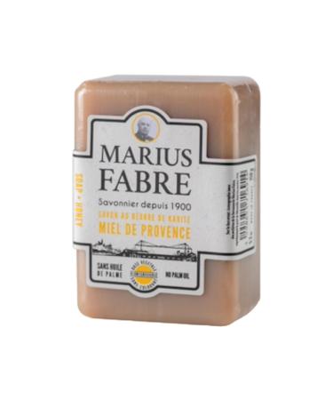 Marseille Vegetable Soap with Shea Butter in Honey Palm Oil-Free - 5.3 oz