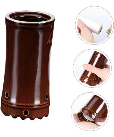 JECOMPRIS Moxa Burner Pot - U-Shaped Moxibustion Tool for Adults | Ceramic Moxibustion Massage Device | International Shipping Available - Buy Online on GoSupps.com