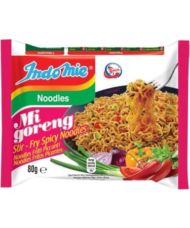 CNMART Indomie Mi goreng Stir Fry Spicy Flavour Instant Noodles 80g (Pack of 40) - Buy Online on GoSupps.com
